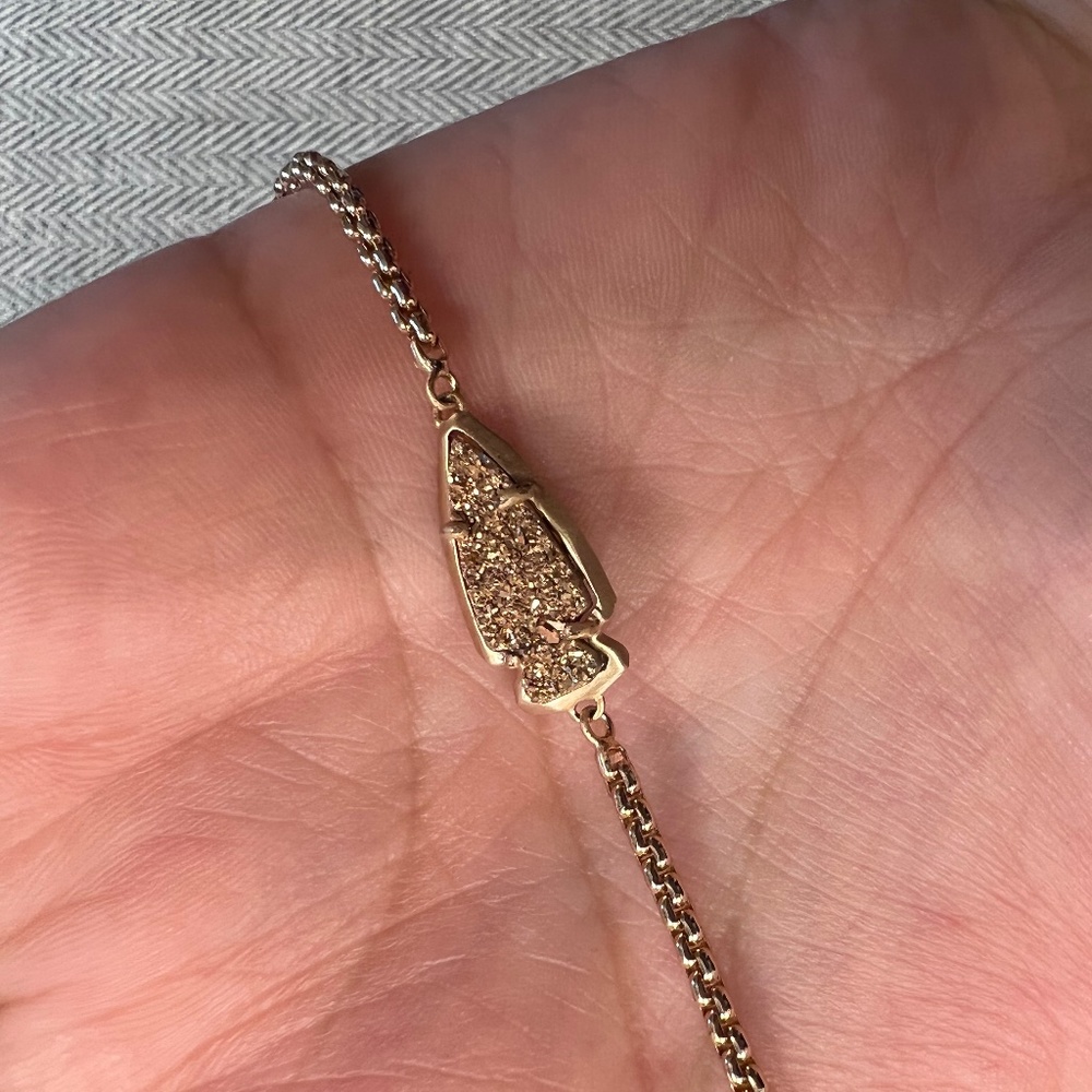 Kendra Scott rose gold bracelet
